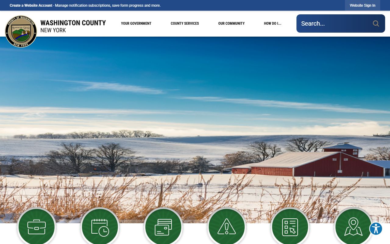 Washington County government website